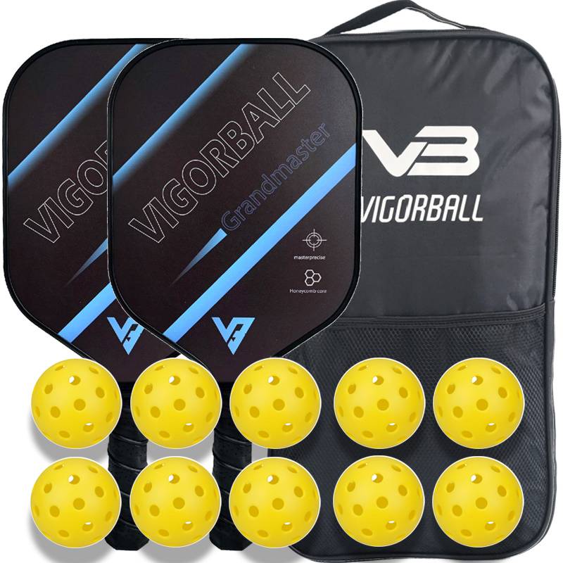 Glass Fiber-Vitality Blue-Double-shot set+1 bag+10 balls
